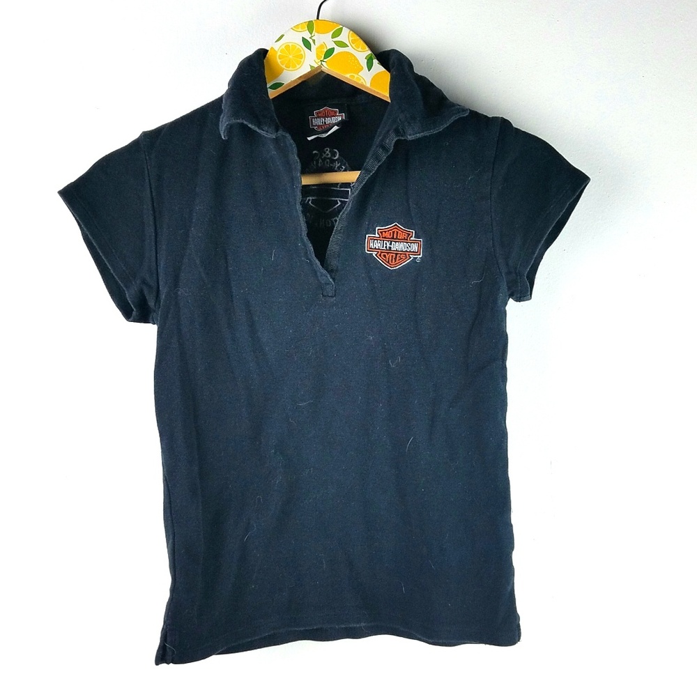 Harley Davidson Polo Shirt Sz S